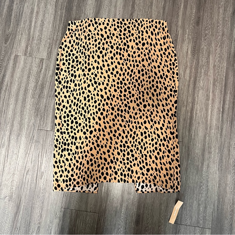 Reformation midi skirt plus size nwt